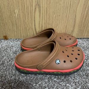 RARE Limited edition hamburger crocs